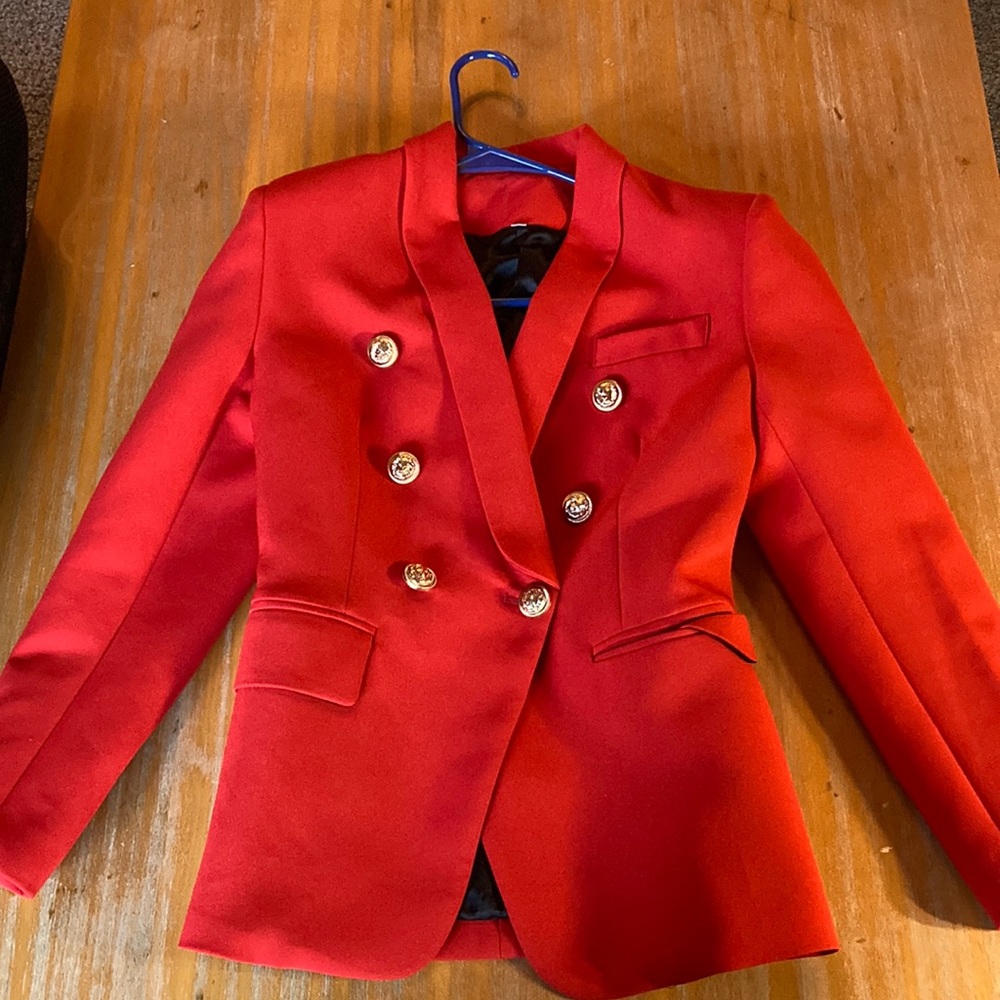 Pegasi XS Red blazer